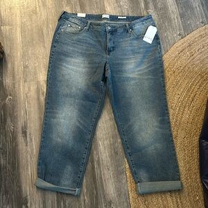 Wonderly Plus size 20 Womens Slim Boyfriend jeans